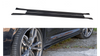 Side skirts Diffusers for BMW X4 M-Pack G02 Gloss Black