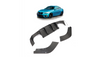 Sport Rear Spoiler Diffuser Carbon Fiber suitable for BMW 2 (F22, F87) Coupe 2012-now
