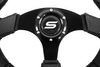 Steering wheel SLIDE 320mm offset: 20mm Leather Black