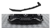 Street Pro Front Splitter + Flaps Mercedes-AMG A35 W177 Facelift Black + Gloss Flaps