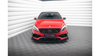 Street Pro Front Splitter + Flaps Mercedes-Benz A 45 AMG Aero W176 Facelift Black-Red + Gloss Flaps