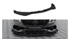 Street Pro Front Splitter + Flaps Mercedes-Benz A AMG-Line W176 Facelift Black + Gloss Flaps