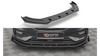 Street Pro Front Splitter + Flaps Seat Leon FR Mk4 Black + Gloss Flaps