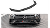 Street Pro Front Splitter Mercedes A35 AMG / AMG-Line Aero Pack W177 Black-Red