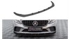 Street Pro Front Splitter Mercedes-AMG C43 Coupe C205 Facelift Black-Red