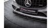 Street Pro Front Splitter Mercedes-AMG C43 Coupe C205 Facelift Black-Red