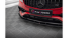 Street Pro Front Splitter Mercedes-Benz A 45 AMG Aero W176 Facelift Black-Red