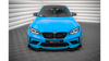 Street Pro Front Splitter V.1 + Flaps BMW M2 Competition F87 Black + Gloss Flaps