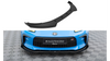 Street Pro Front Splitter V.1 + Flaps Toyota GR86 Mk1 Black-Red + Gloss Flaps