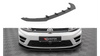 Street Pro Front Splitter V.1 Volkswagen Golf R Mk7 Black-Red