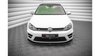 Street Pro Front Splitter V.2 Volkswagen Golf R Mk7 Black