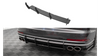 Street Pro Rear Diffuser Audi S8 D5 Black-Red