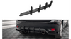 Street Pro Rear Diffuser Ford Fiesta ST Mk6 Black-Red