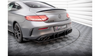 Street Pro Rear Diffuser Mercedes-AMG C43 Coupe C205 Facelift Black-Red