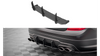 Street Pro Rear Diffuser Mercedes-Benz C Coupe AMG-Line C204 Black