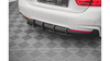 Street Pro Rear Diffuser V.1 BMW 4 M-Pack F32 Black-Red