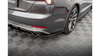 Street Pro Rear Side Splitters Audi S5 Sportback F5 Black-Red