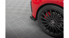 Street Pro Rear Side Splitters + Flaps Mercedes-Benz A 45 AMG W176 Facelift Black + Gloss Flaps