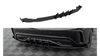 Street Pro Rear Side Splitters + Flaps Mercedes-Benz A AMG-Line W176 Facelift Black + Gloss Flaps