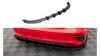 Street Pro Rear Valance + Flaps Audi A3 Sportback 8Y Black-Red + Gloss Flaps