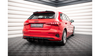 Street Pro Rear Valance + Flaps Audi A3 Sportback 8Y Red + Gloss Flaps