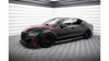 Street Pro Side Skirts Diffusers Audi A7 S-Line C7 Black-Red