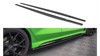 Street Pro Side Skirts Diffusers Audi RS3 Sedan 8Y Black