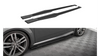 Street Pro Side Skirts Diffusers Audi TT S / S-Line 8S Black-Red