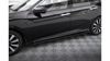 Street Pro Side Skirts Diffusers + Flaps Honda Civic Mk10 Black + Gloss Flaps