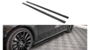 Street Pro Side Skirts Diffusers Mercedes A35 AMG / AMG-Line Aero Pack W177 Black