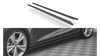 Street Pro Side Skirts Diffusers Seat Leon FR Mk4 Black