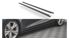 Street Pro Side Skirts Diffusers Seat Leon FR Mk4 Black-Red