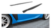 Street Pro Side Skirts Diffusers V.1 Toyota GR86 Mk1 Black