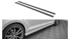 Street Pro Side Skirts Diffusers Volkswagen Golf R Mk7 Black