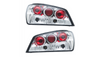 Tail Lights Chrome suitable for PEUGEOT 306 Hatchback 1997-2000