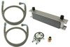 TurboWorks Oil Cooler Kit 7-rows 260x50x50 AN8 Silver