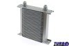 TurboWorks Oil Cooler Kit Slim 25-rows 140x195x50 AN8 Silver