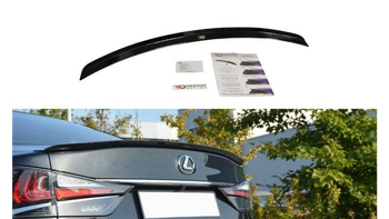 Spoiler Lexus GS IV Facelift Tył Gloss Black