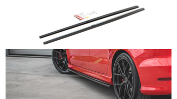 Diffuser Audi A3 8V Side Skirts v.1 Gloss Black