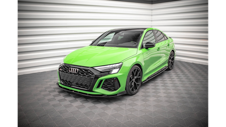 Splitter Audi RS3 8Y Front v.2 Gloss Black