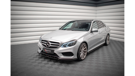 Splitter Mercedes-Benz E W212 Facelift przód v.2 Gloss Black