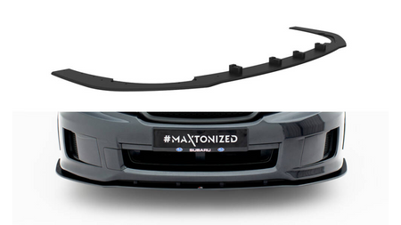 Splitter Subaru Impreza WRX STI Mk3 Facelift Front Street Pro Black-Red
