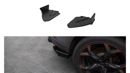 Splitter Cupra Formentor Rear Side Street Pro Black-Red