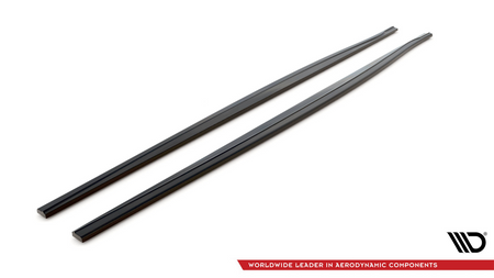 SIDE SKIRTS DIFFUSERS V.1 BMW 1 F20 M135i / M140i / M-Pack Gloss Black