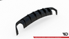 Diffuser Volkswagen Scirocco III R Rear Valance v.1 Gloss Black