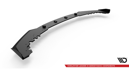 Splitter BMW 2 F87 Competition Front Pro v.1 + flaps Black