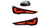 Lampy BMW 4 G22 G23 G83 G26 Tył Dynamic LED Red