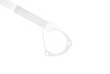 Front upper strut bar Subaru BRZ White