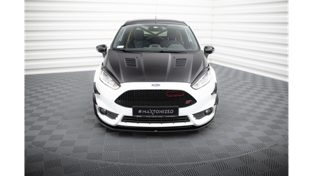 Splitter Ford Fiesta VII Facelift ST przód v.2 Gloss Black