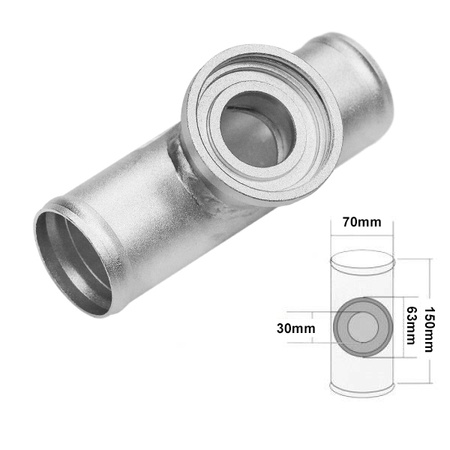 Adapter Blow Off Pipe 70mm type: HKS SSQV/SQV